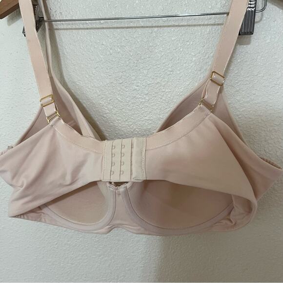 SOMA cream nude embraceable full coverage bra 40DD - Picture 5 of 7